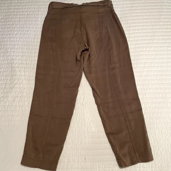 Sundance Women's NWOT Taupe Cotton Blend Pants, size 8P - Picture 2 of 7